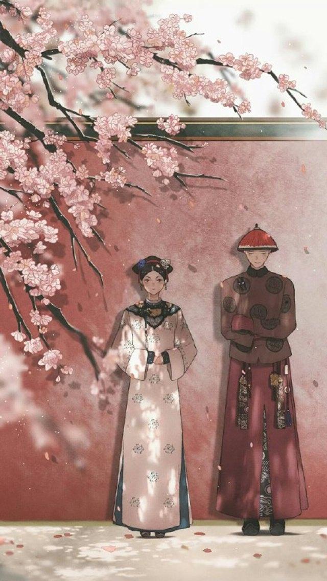 手绘水墨版《延禧攻略》人物剧情