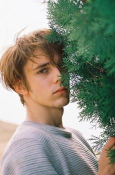 忧郁浪漫欧美美男子-4