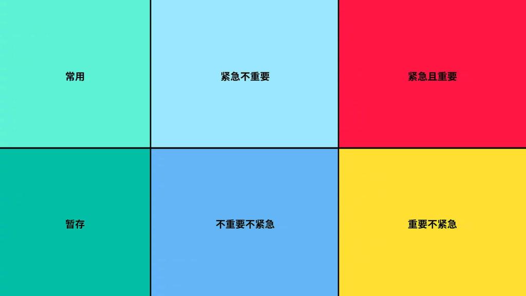 将事情分门别类新奇趣味