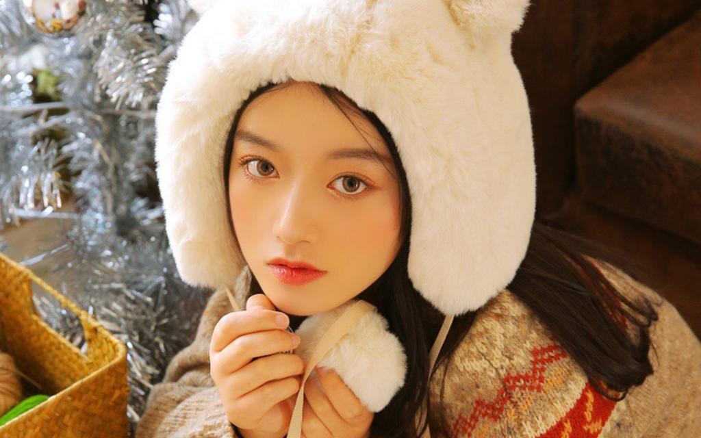 圣诞美女小姐姐性感写真