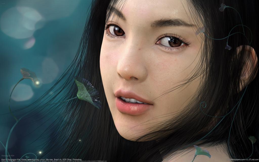 性感游戏美女角色