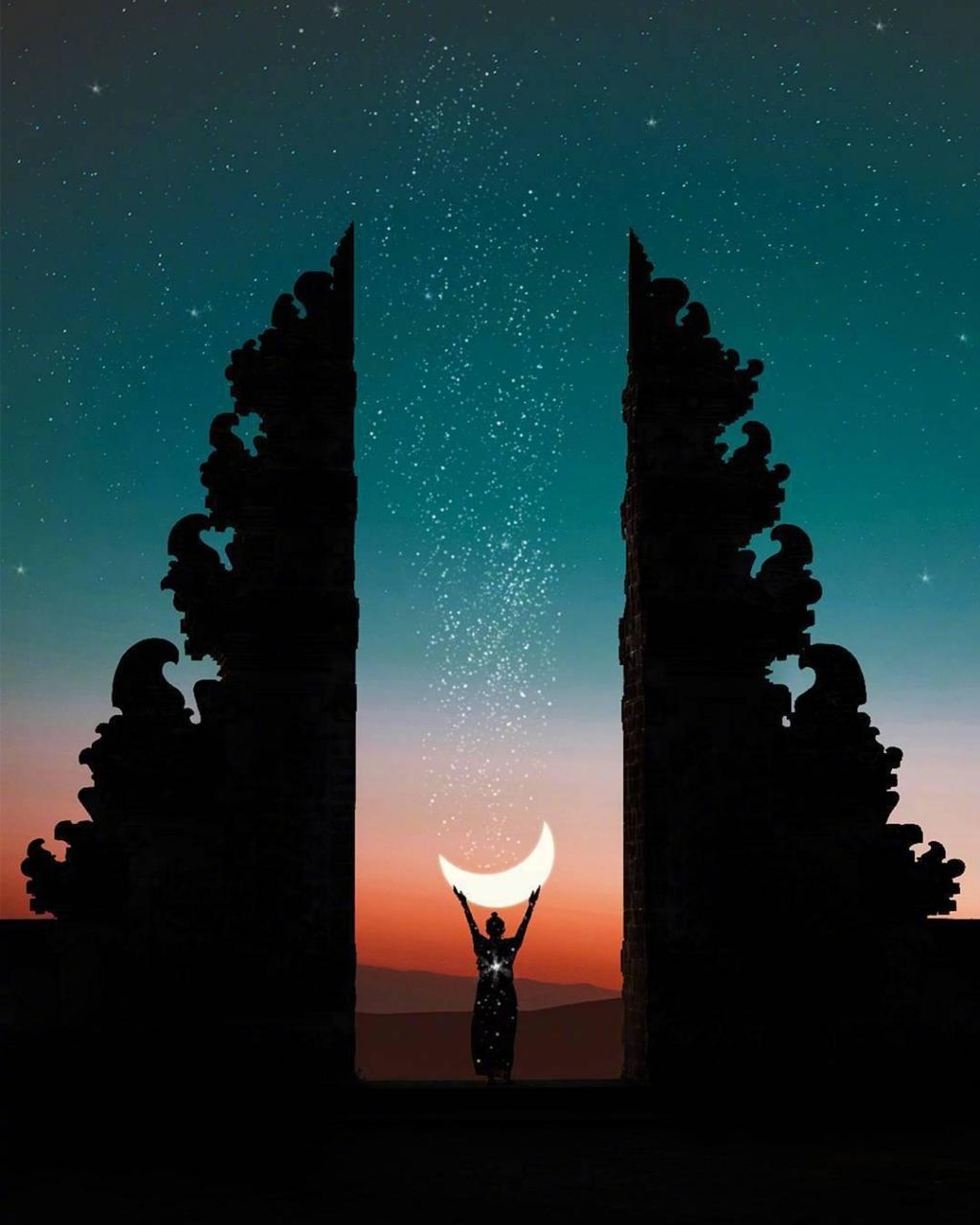 一个人的唯美星空