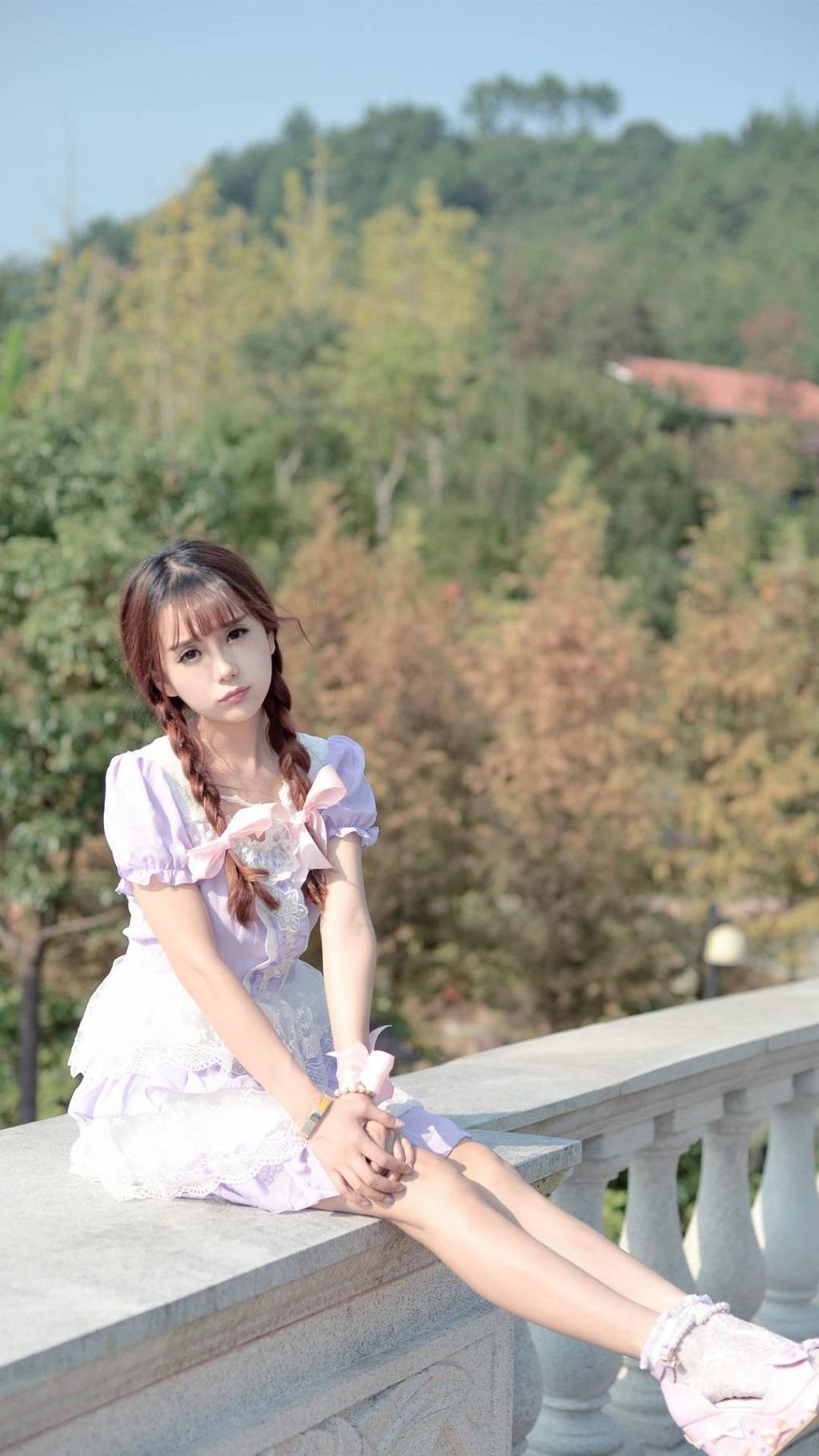 双马尾大眼软妹写真