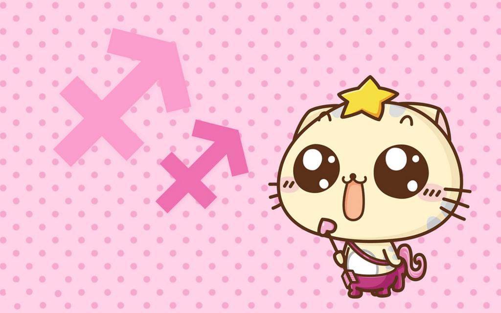 十二星座卡通猫咪