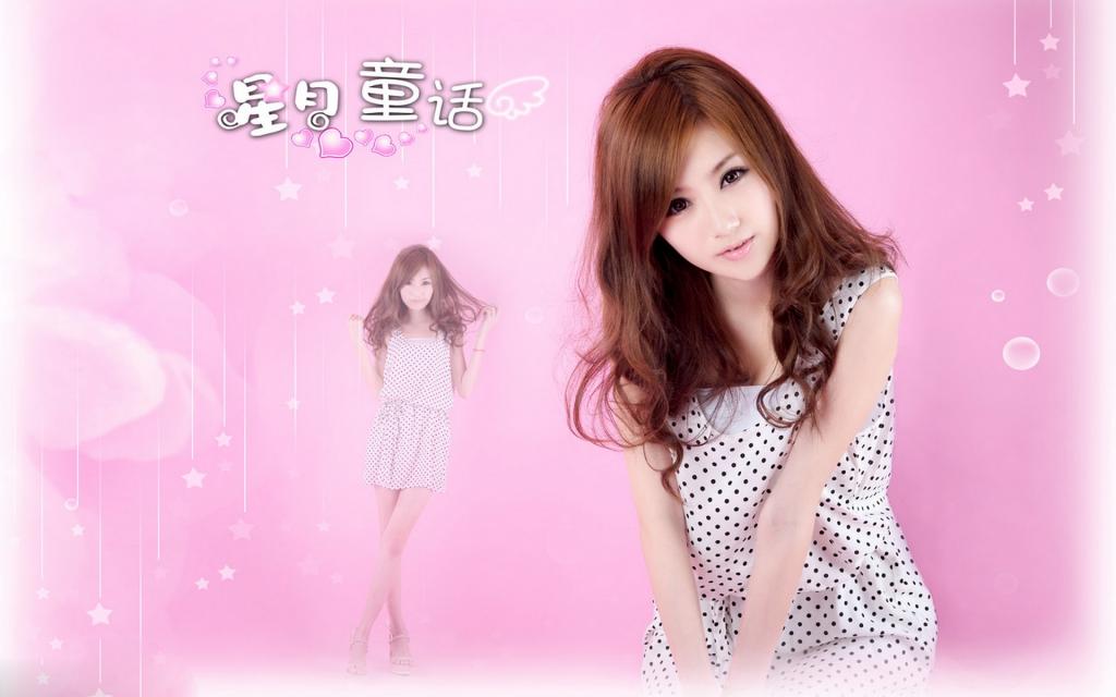 星月童话可爱甜美女孩