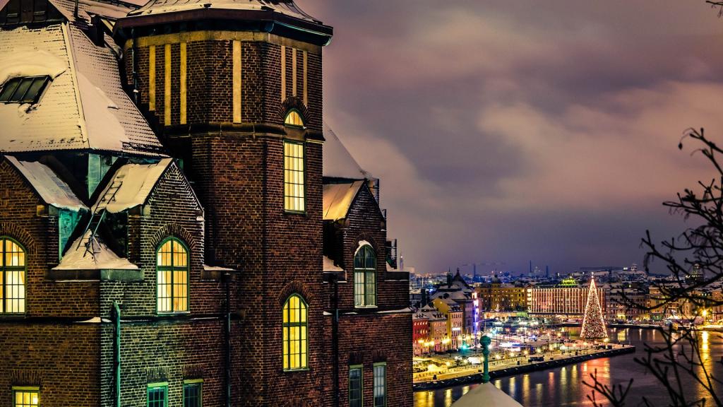 世界最美丽首都之一斯德哥尔摩