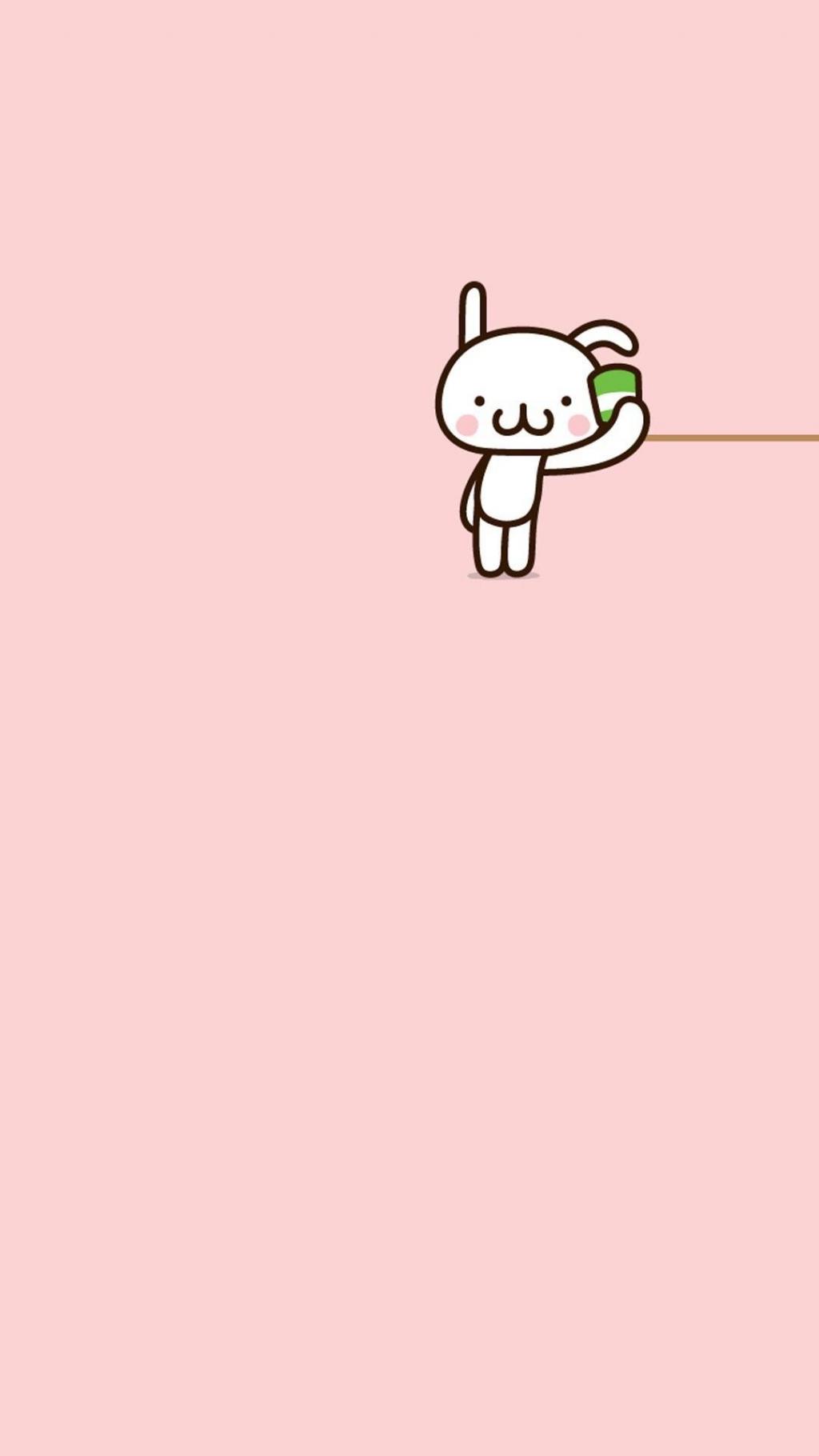 纯色小动物背景