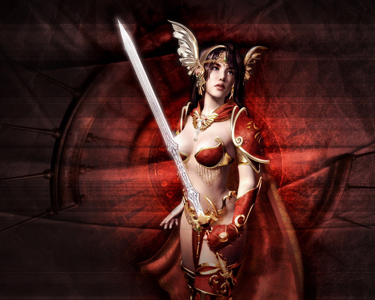 1280游戏美女角色壁纸