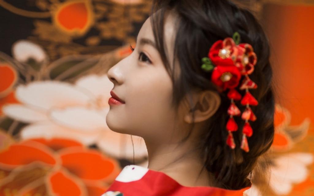 漂亮养眼的和服女生优雅写真