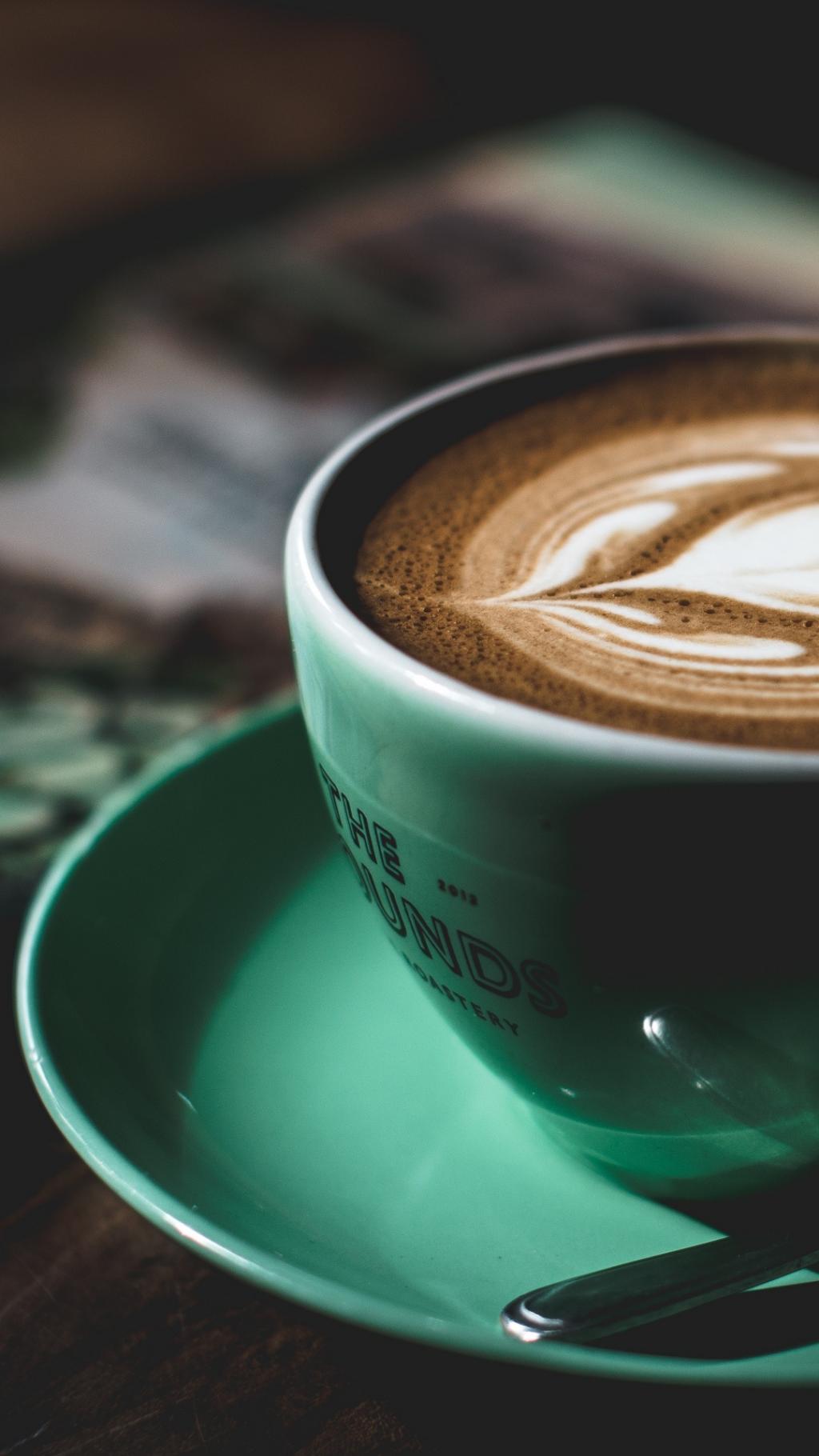 美味可口的咖啡,高清图片,手机锁屏桌面-壁纸族