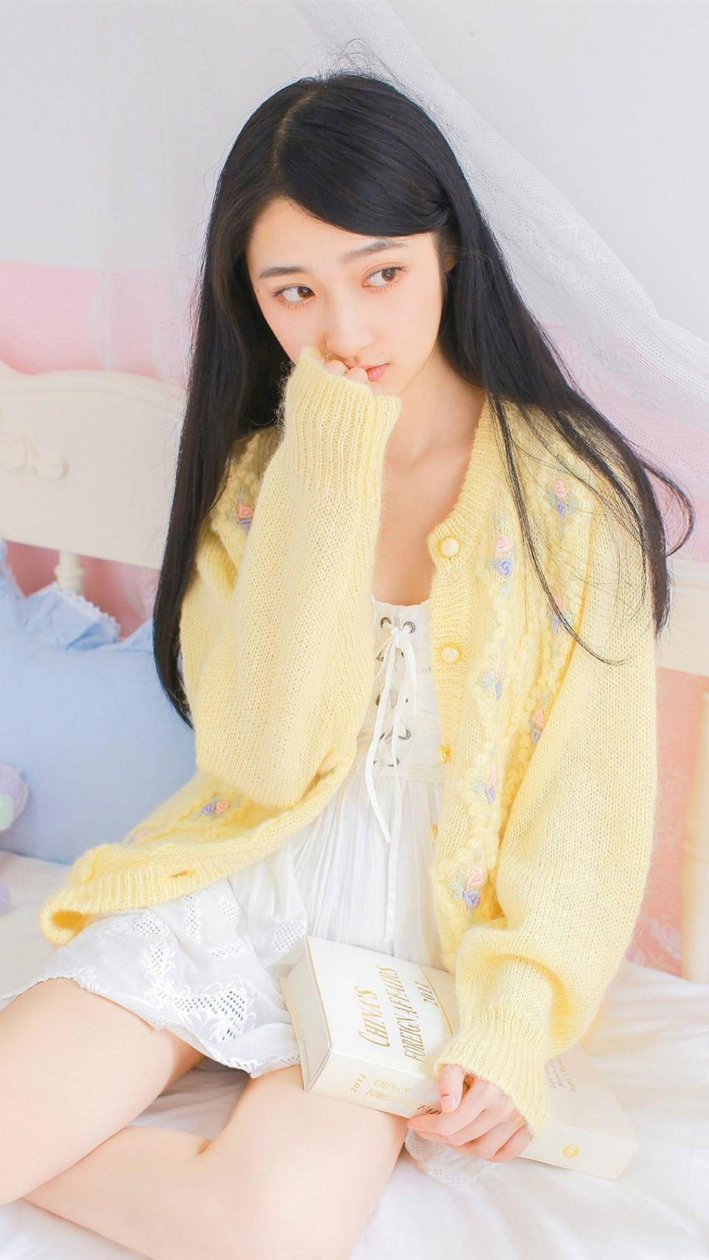 清纯美女居家小清新写真