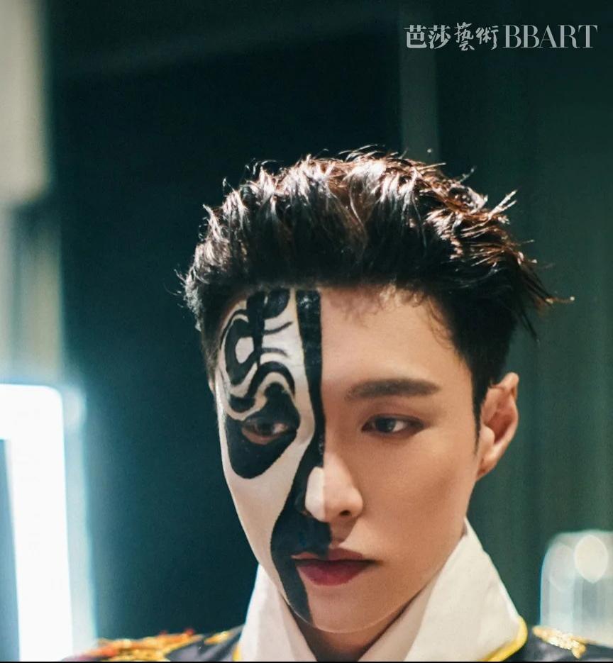 芭莎艺术封面张艺兴时空潮流帅气写真