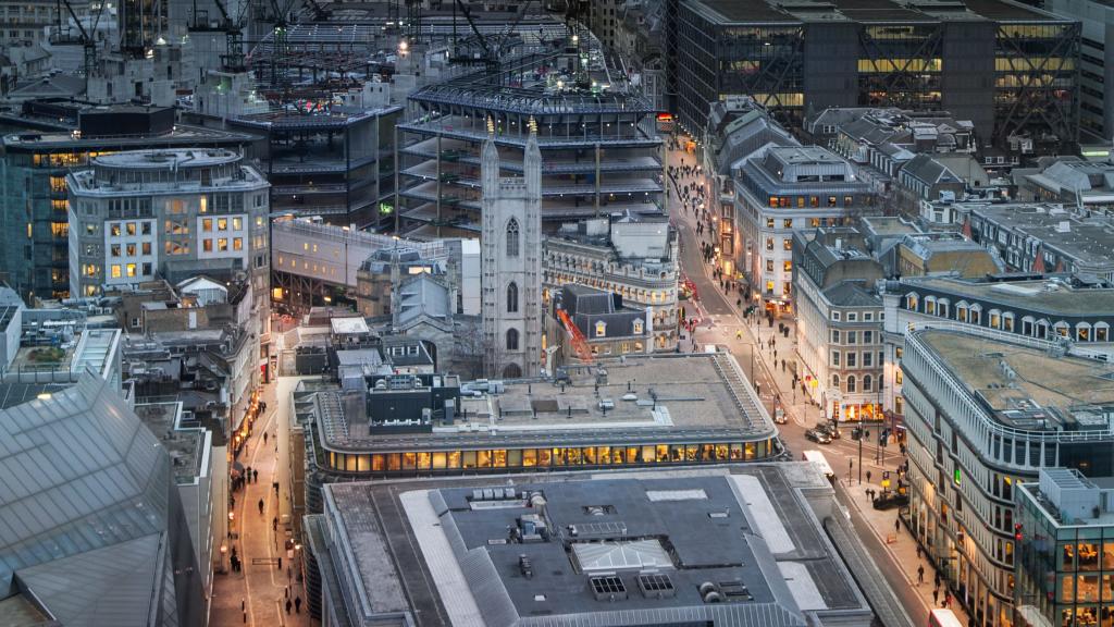 城市高楼大厦景观图片