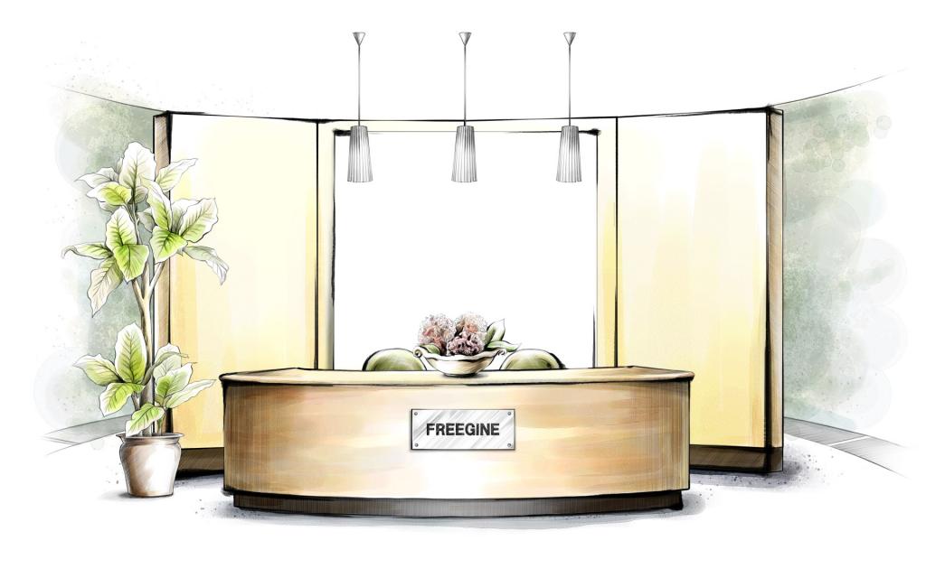 好看的手绘室内家居