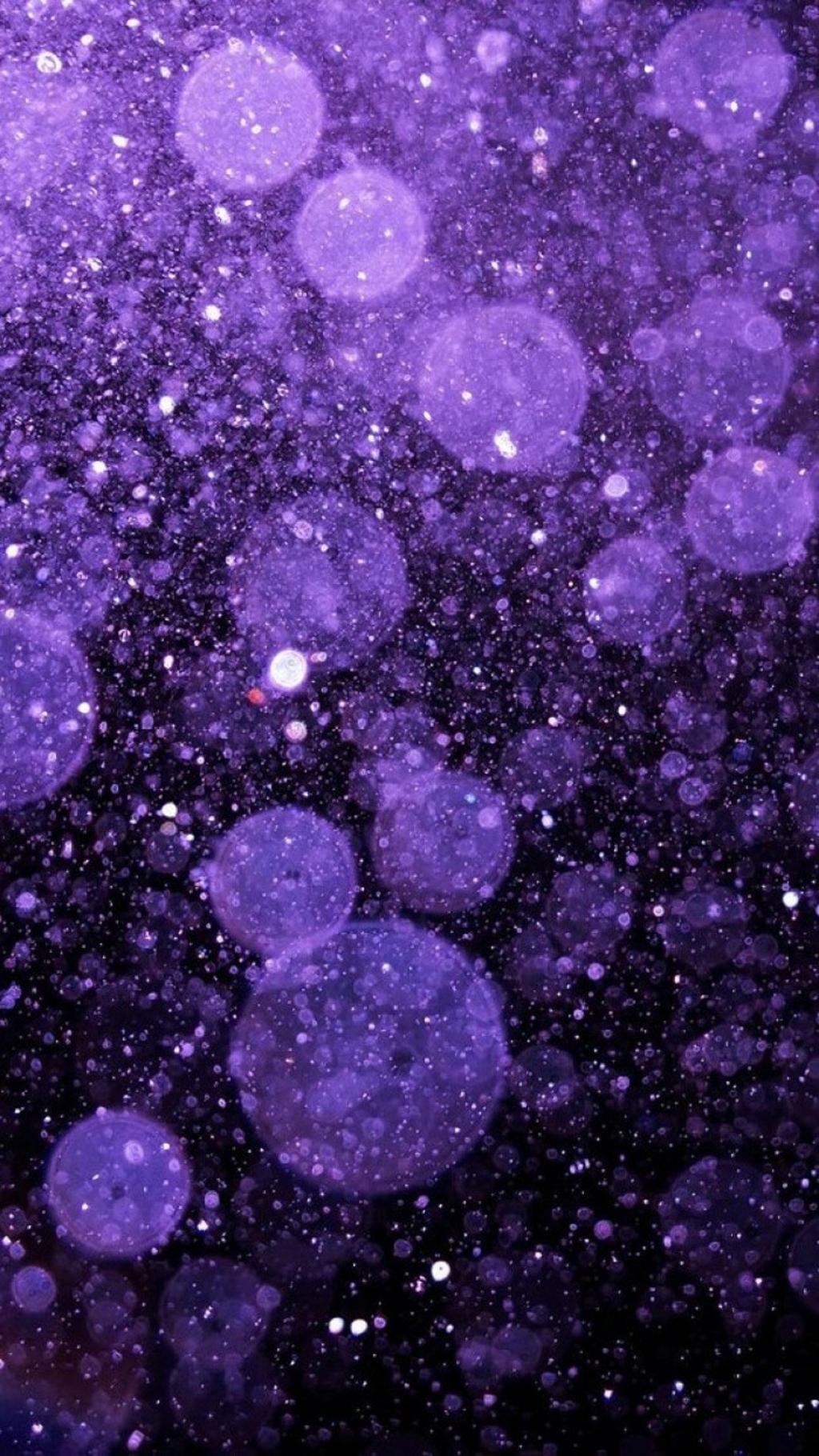 唯美紫色自然风景