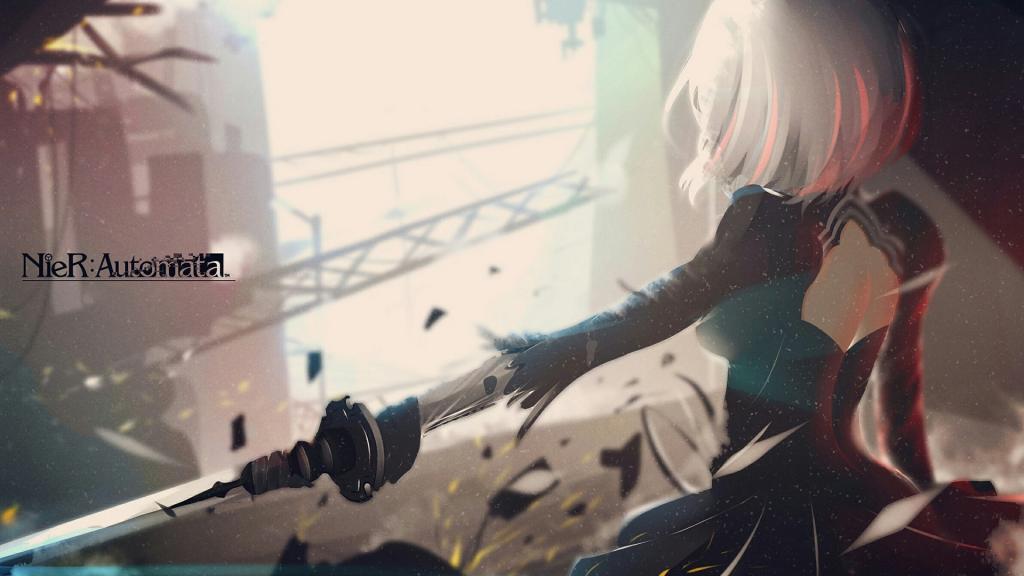 《尼尔:机械纪元》美少女同人图片