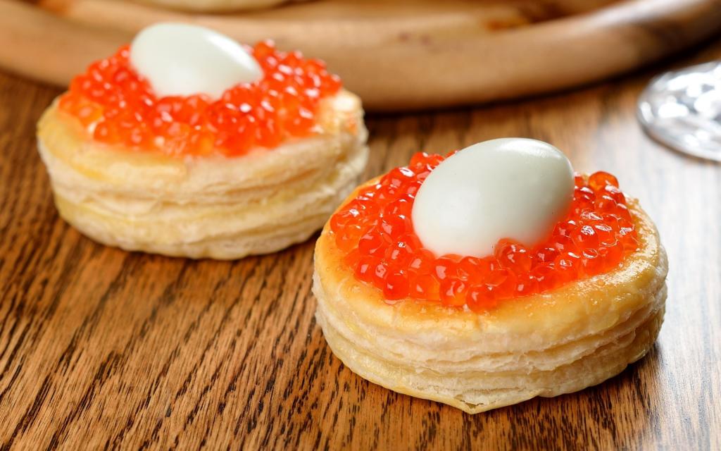 美食鱼子酱图片