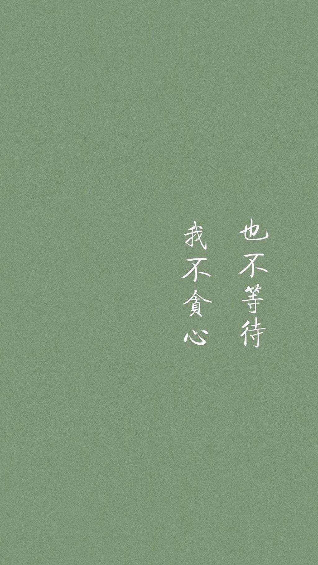 纯色创意小清新语录