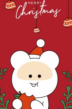 一年一度圣诞节笨笨鼠陪大家一起过-1