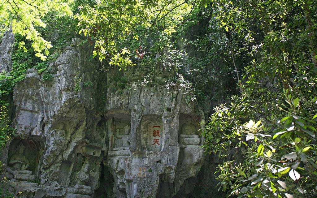 杭州著名的灵隐寺