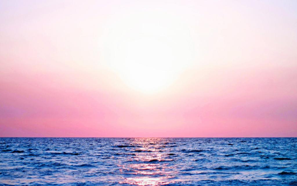 大海与天空的邂逅