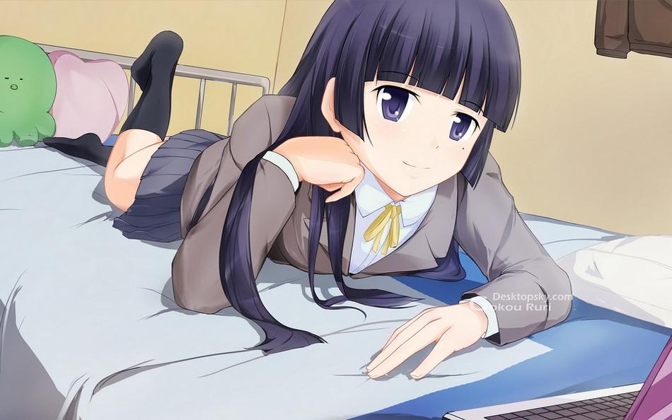 美丽动人的黑猫五更琉璃