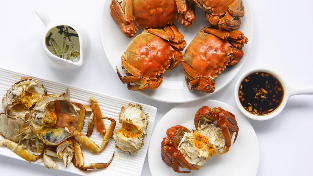 清蒸大闸蟹