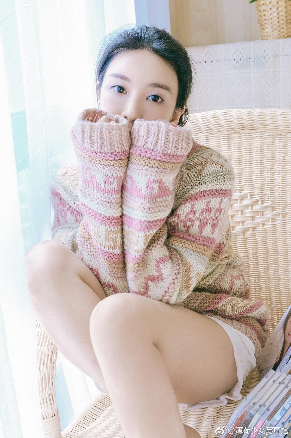 长腿嫩模美女性感私房写真