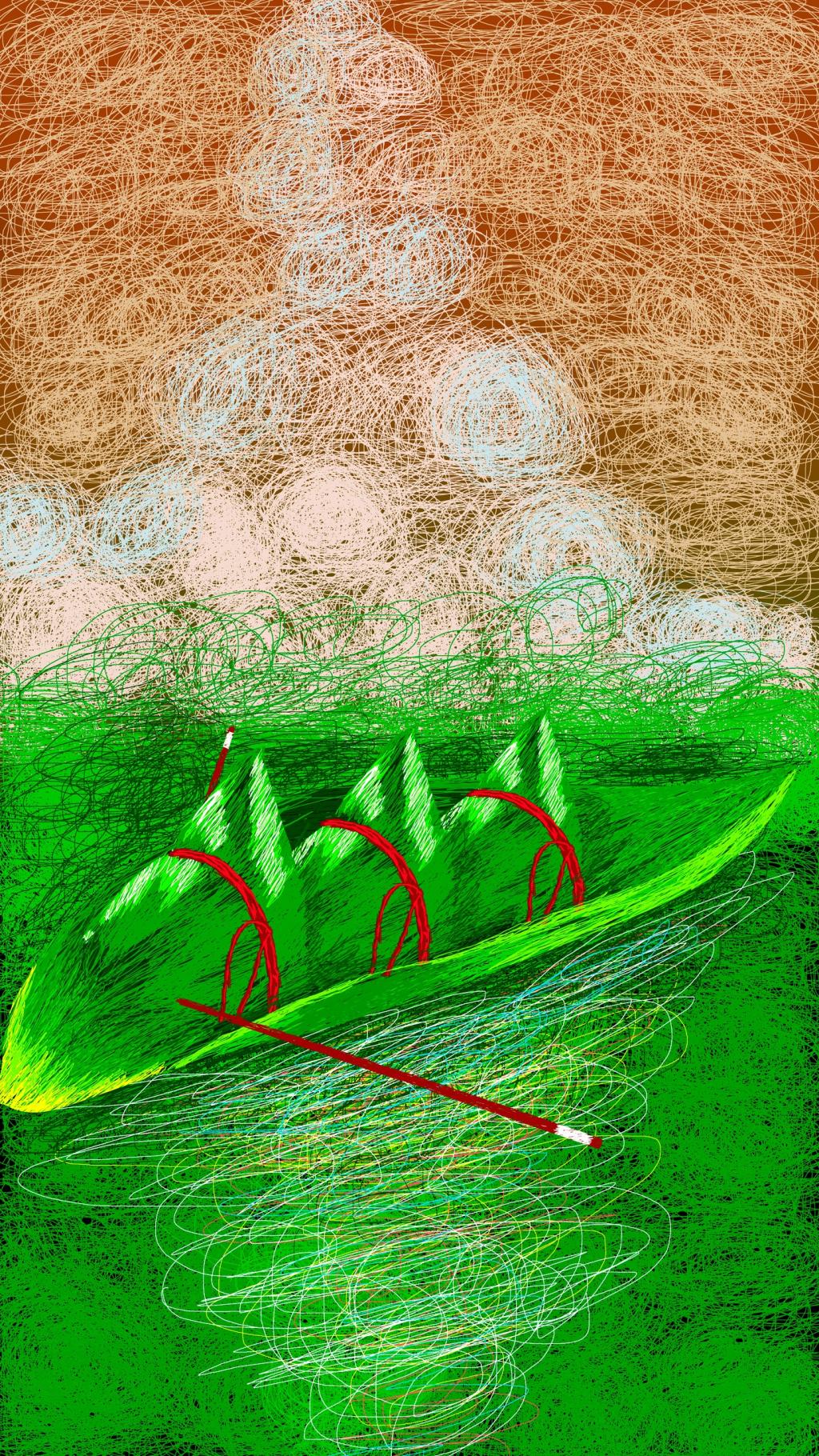 端午佳节可爱插画