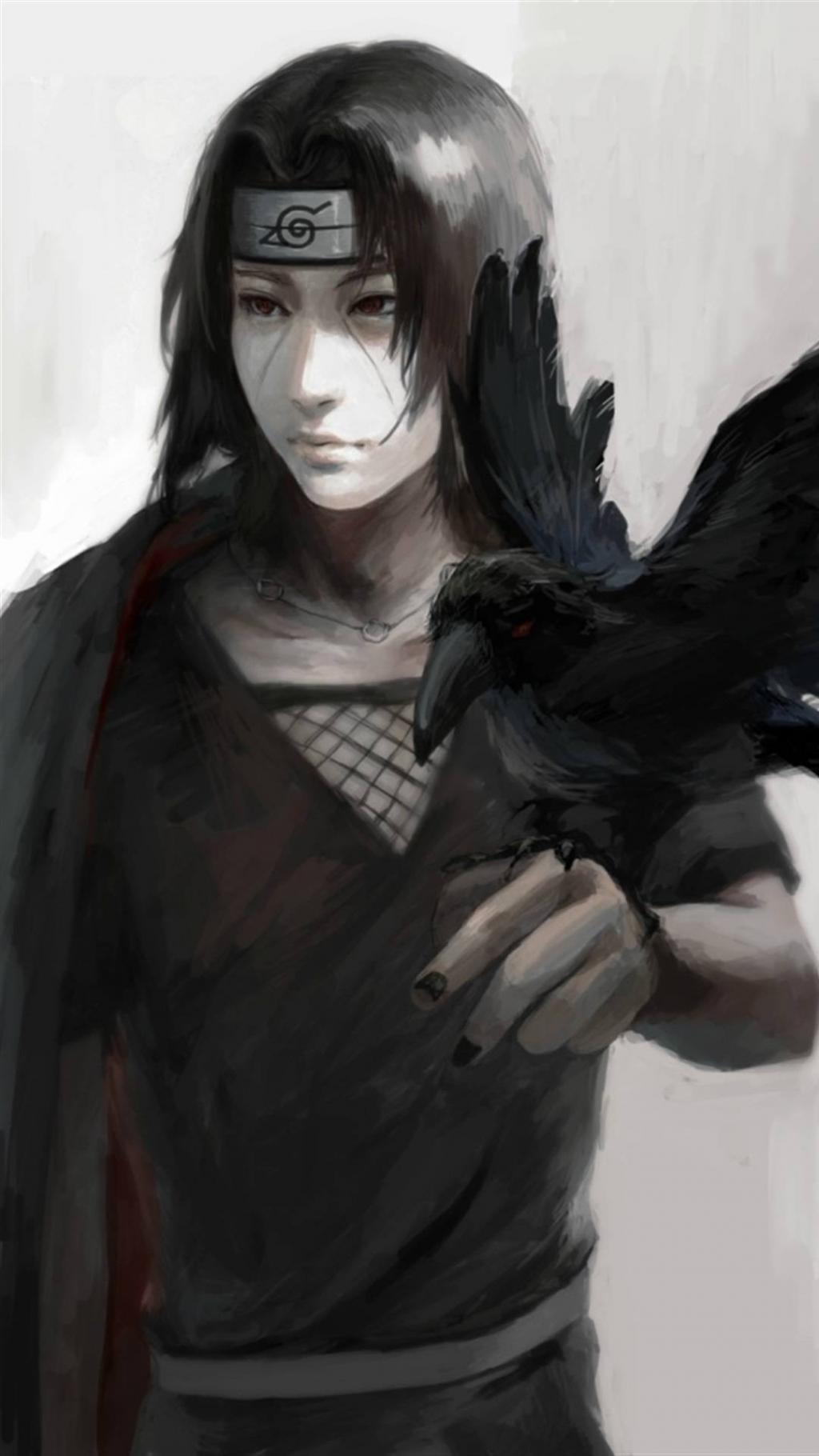 个性火影忍者人物手绘插画