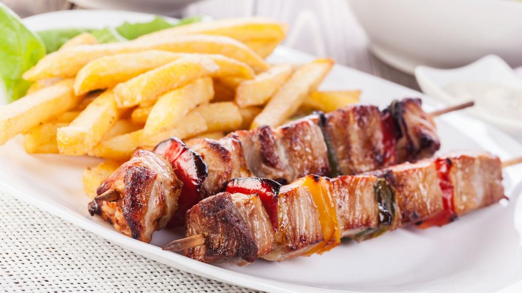 高清4k烤肉串图片