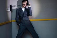 汪苏泷帅气西装时尚儒雅写真