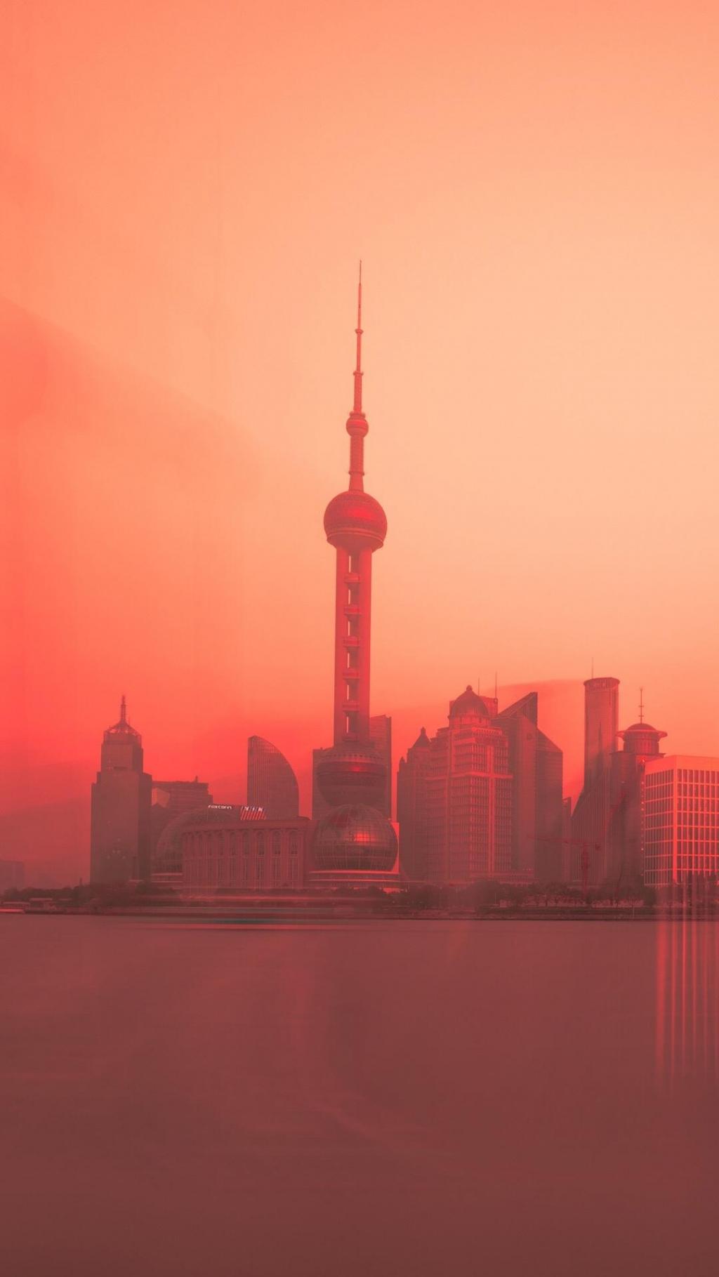 迷人的上海夜色美景