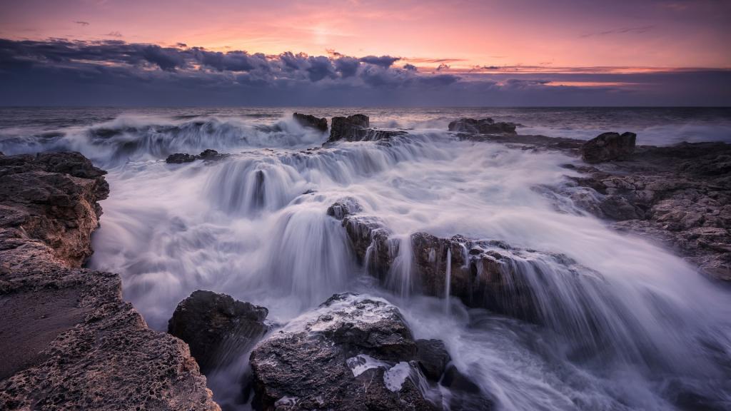 大海唯美海岸风景
