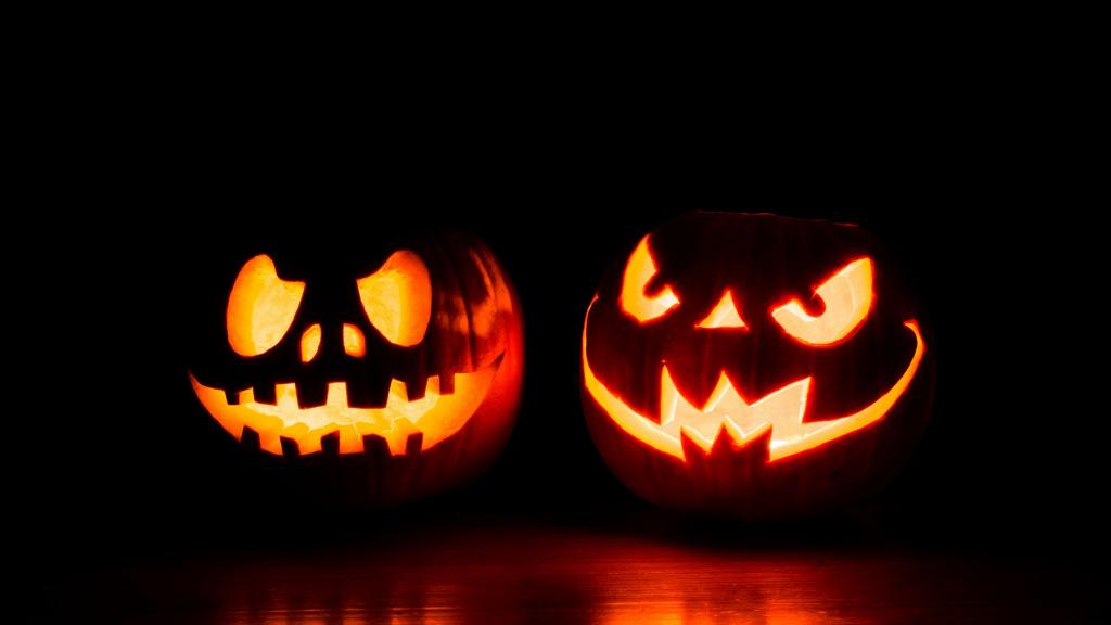 万圣节的南瓜灯