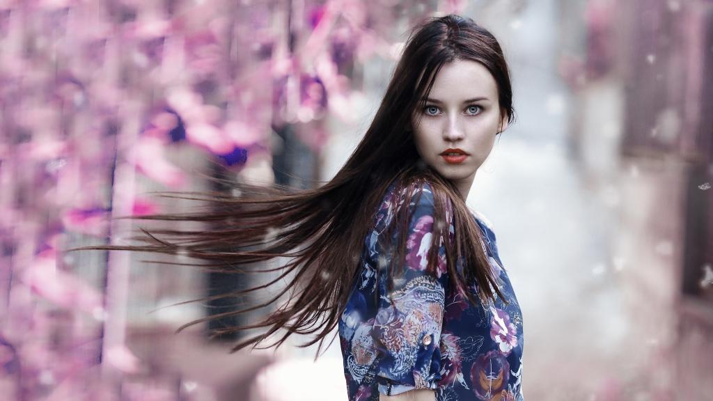 唯美漂亮的外国美女个性写真