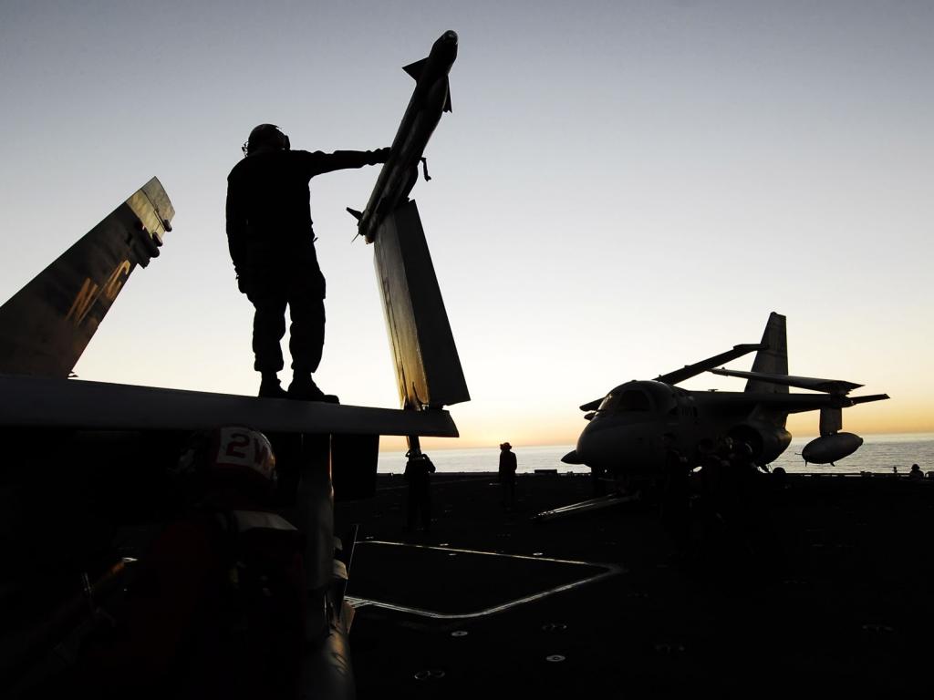 伺机而动的战区士兵