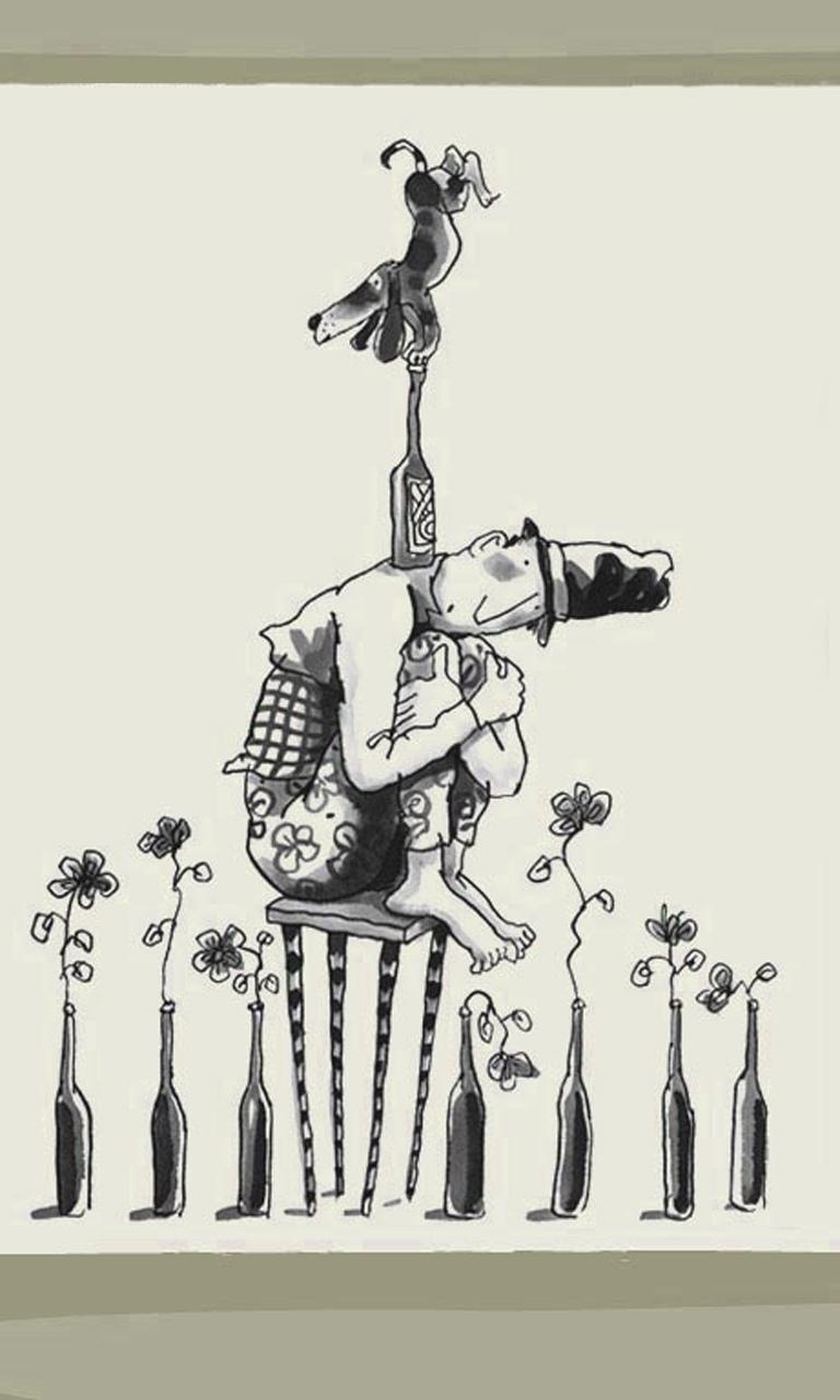 创意抽象卡通形象