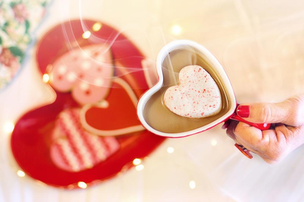 情人节那天的心形静物