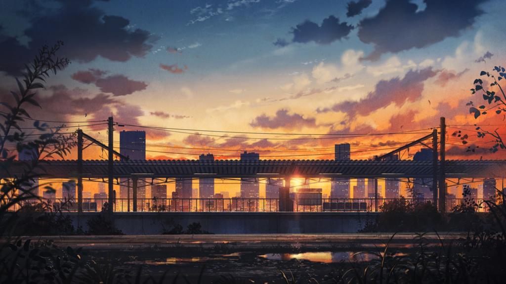 唯美二次元动漫插画