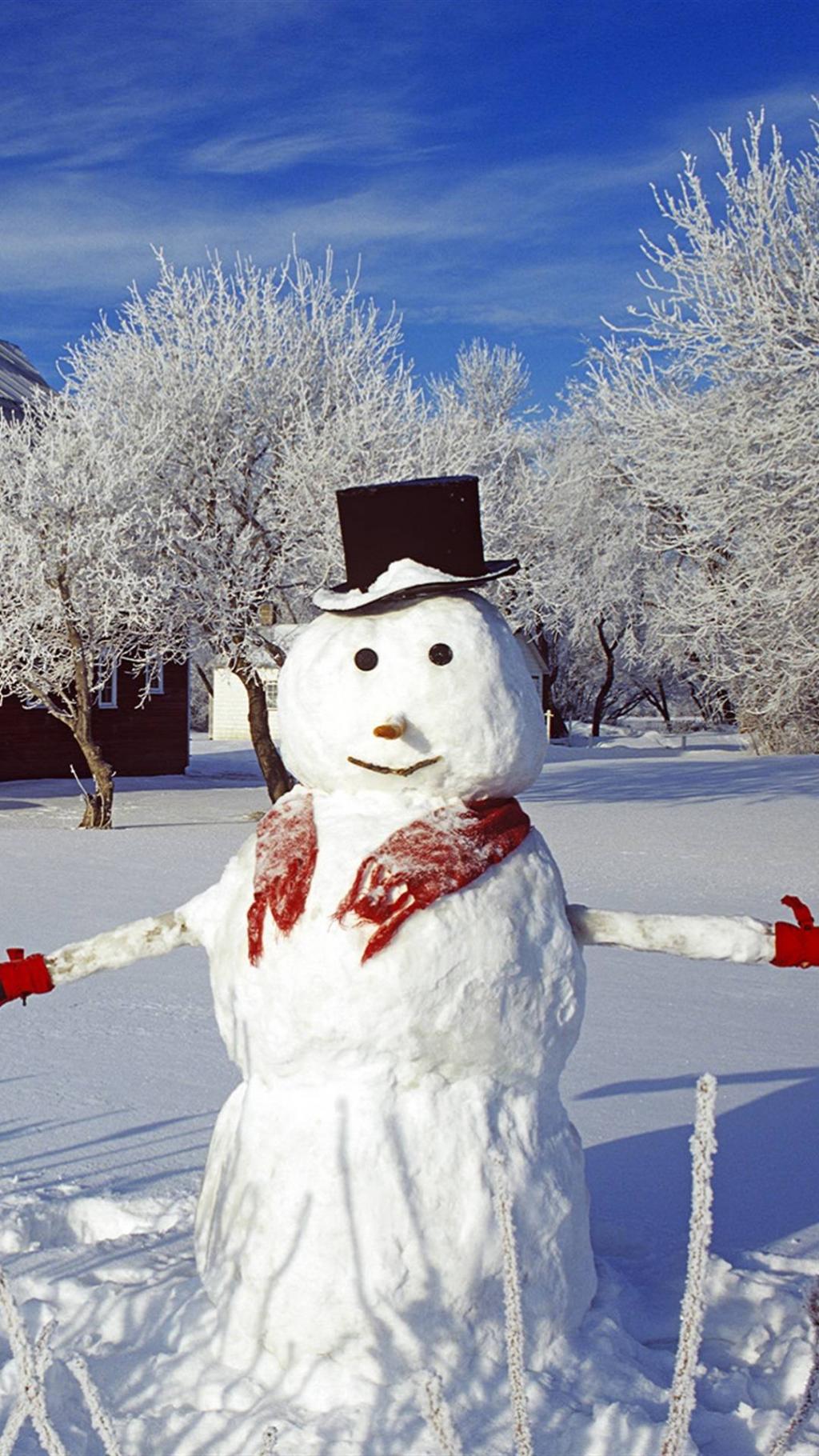 丑萌丑萌的雪人