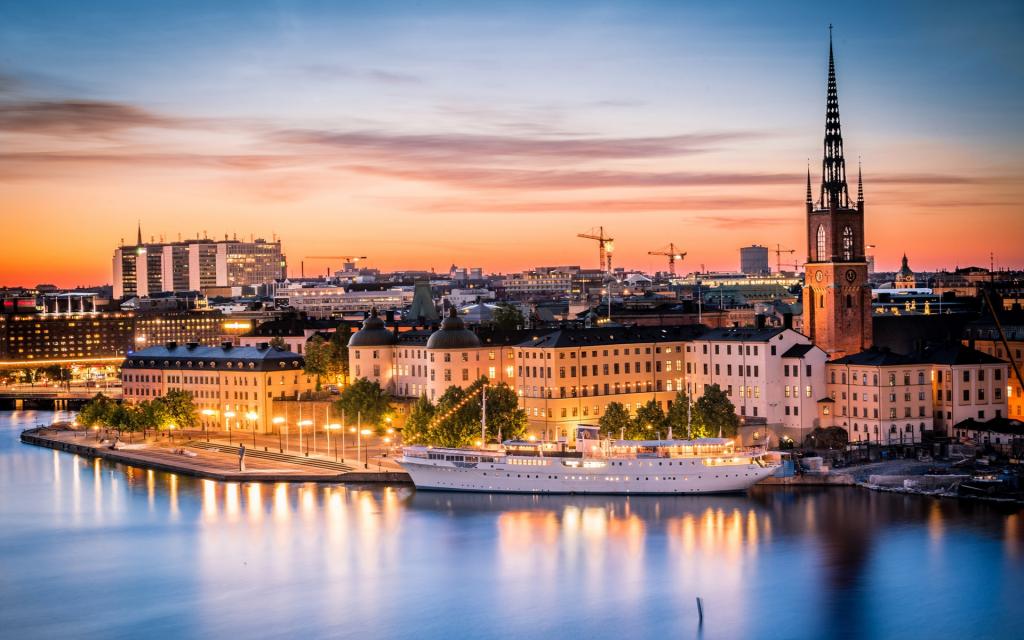 夜色撩人的斯德哥尔摩