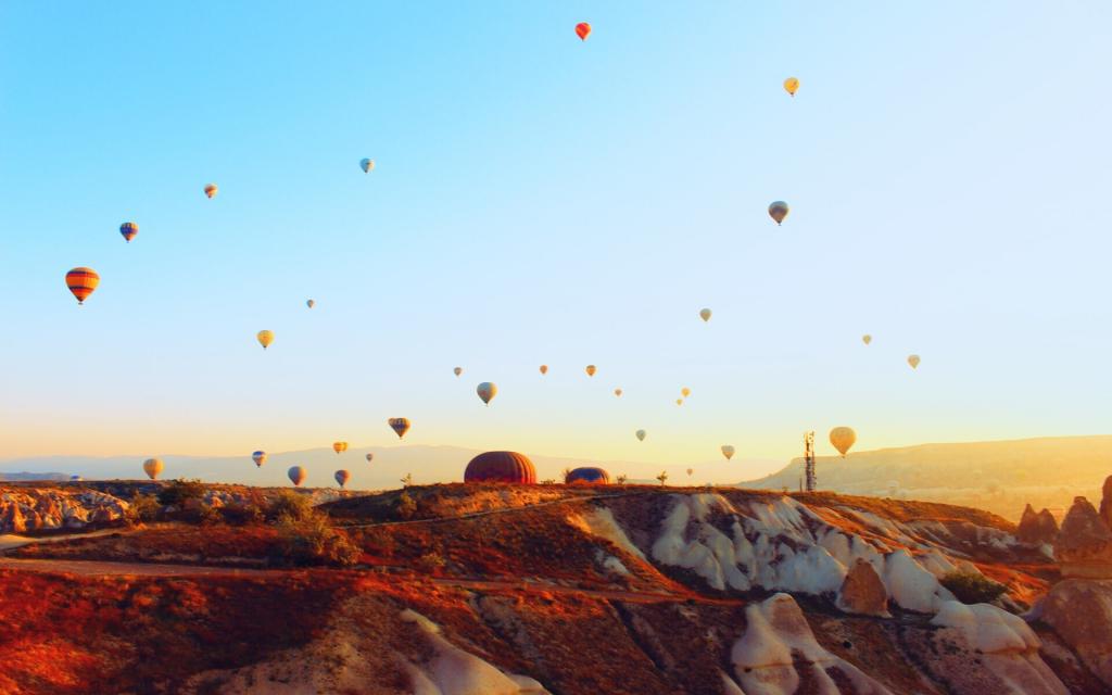 热气球超美风景