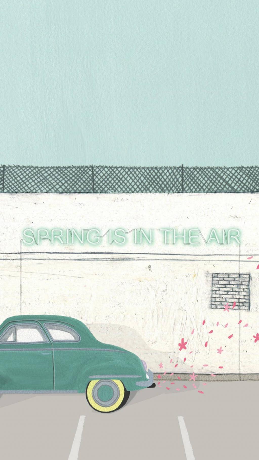 小清新简约个性插画