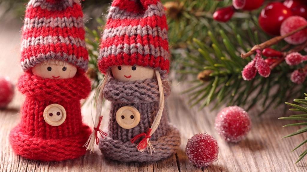 圣诞节的装饰摆件