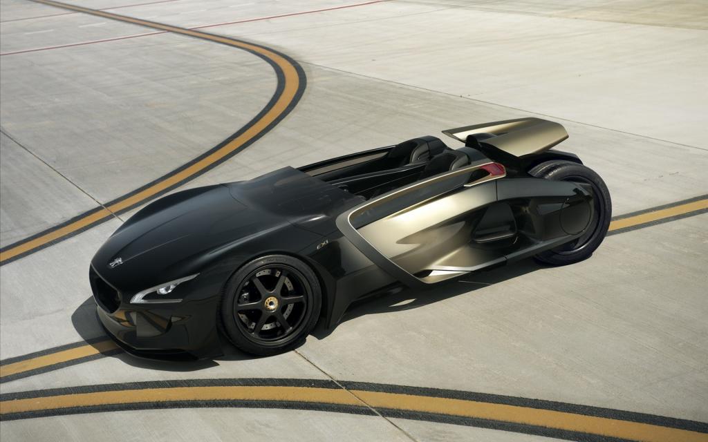 标致纯电动跑车