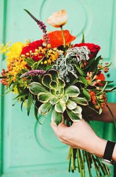 五彩缤纷花束-3