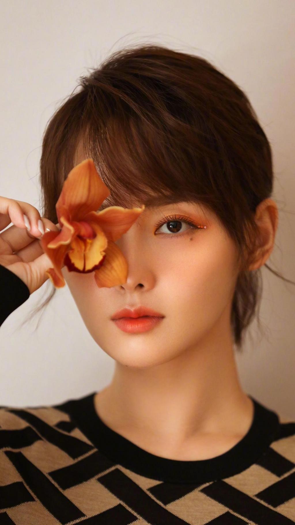 张嘉倪秋日写真