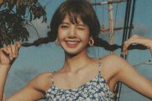 lisa怀旧风清凉性感写真