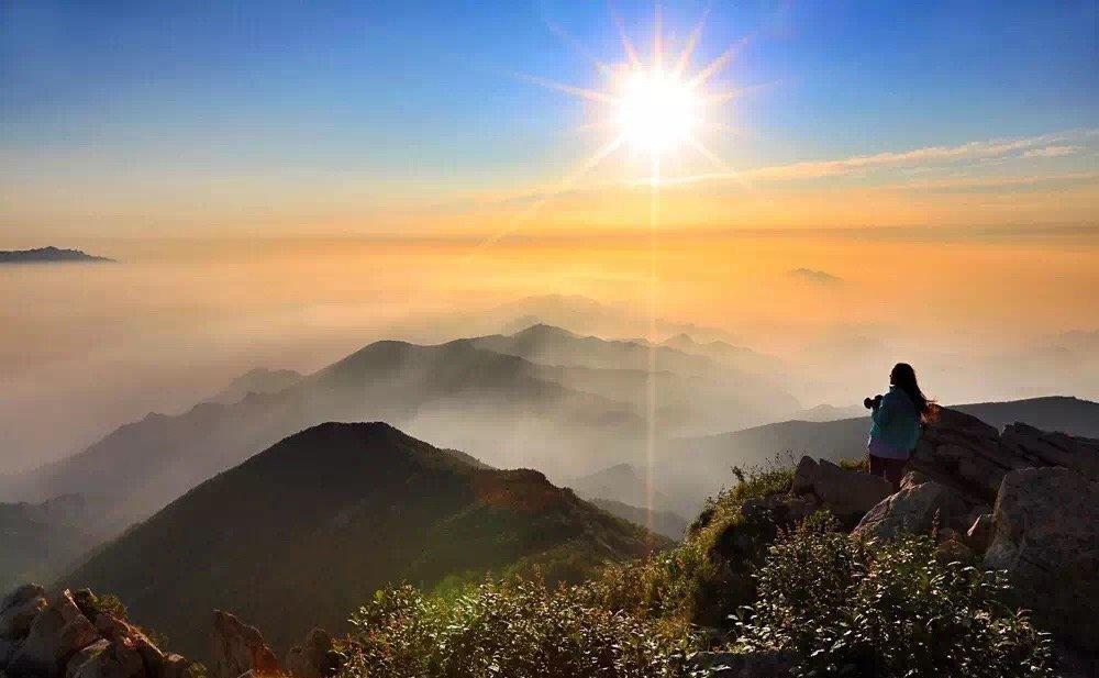 遇见河北雾灵山的云海